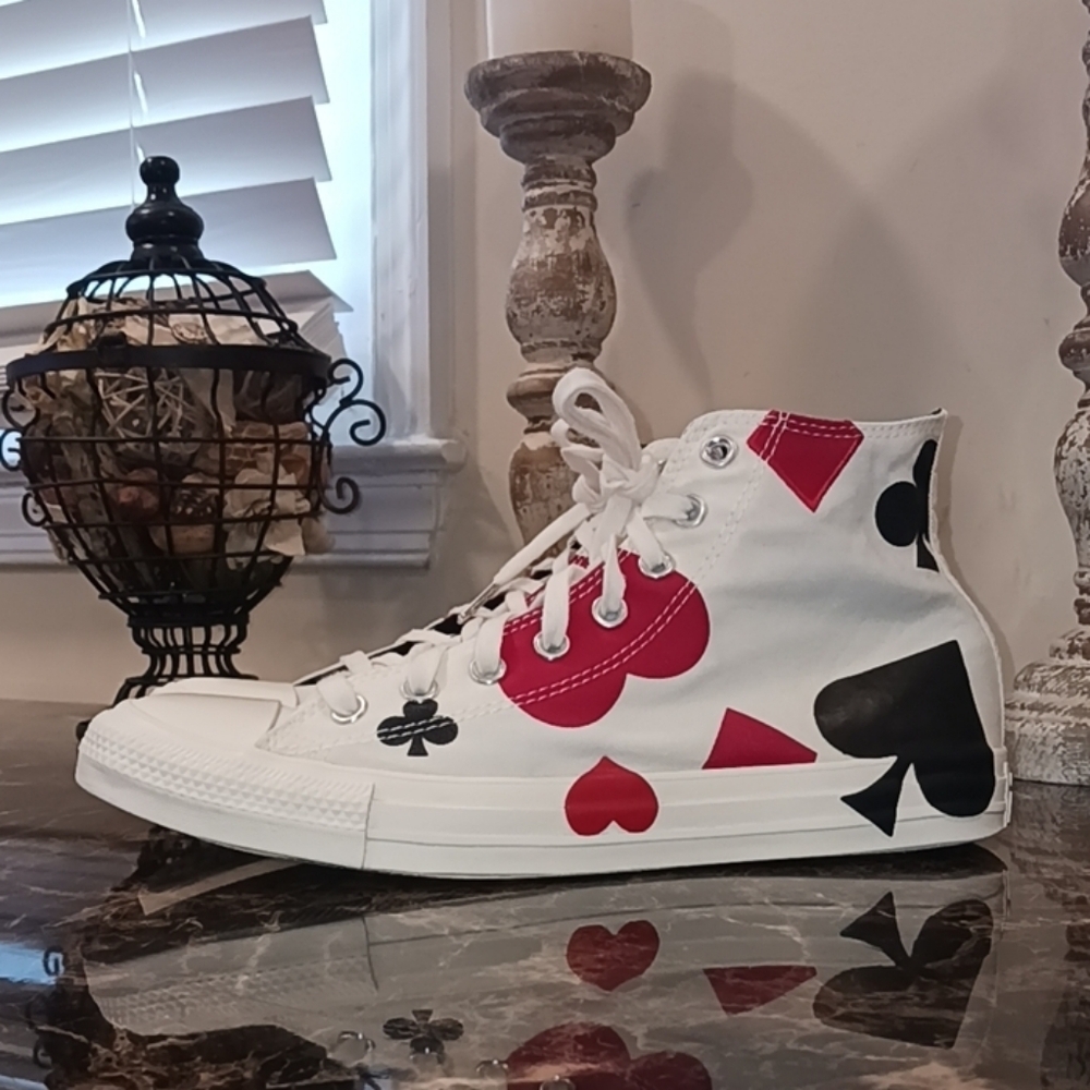 Converse Chuck Taylor All-Star Hi Skateboard 'Poker' Shoes Size 9 Men/11…